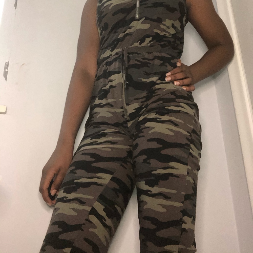 Urban Kids Army Print Jumper
